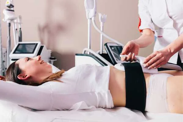 woman having body sculpting to help improve her body image and her mental health Greater London (Enfield)