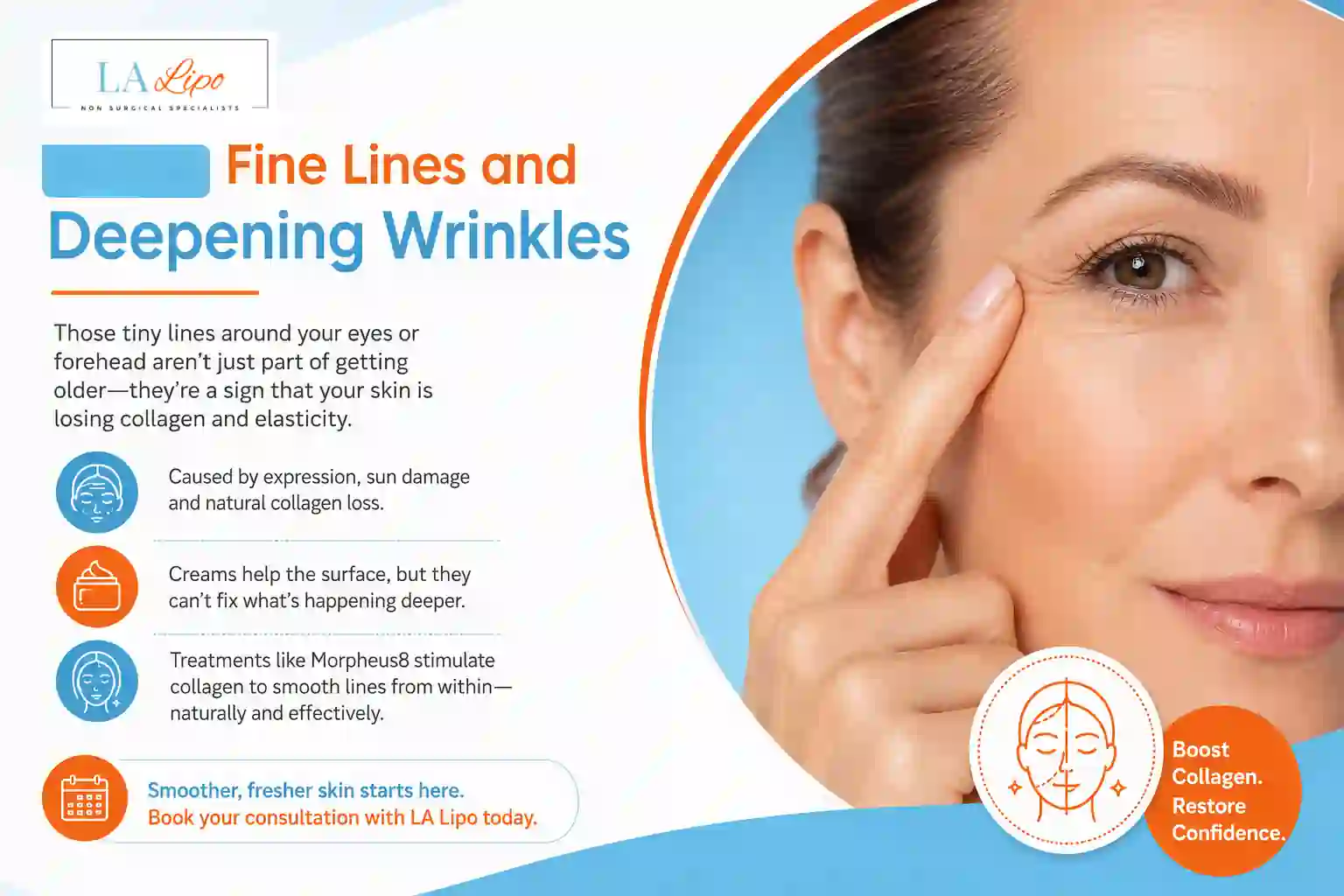 Sign #2: Fine Lines and Deepening Wrinkles Greater London (Enfield)